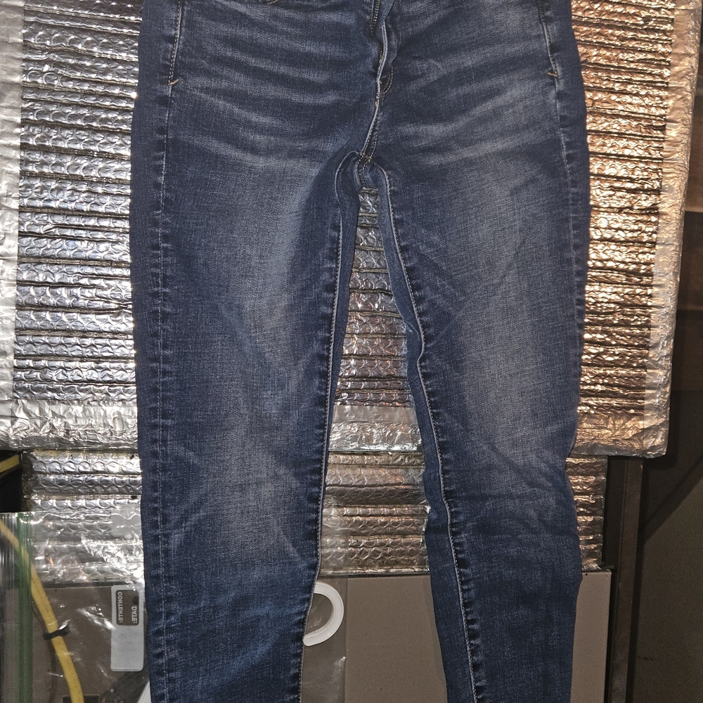 American Eagle Outfitters Dark Blue Skinny Jeans